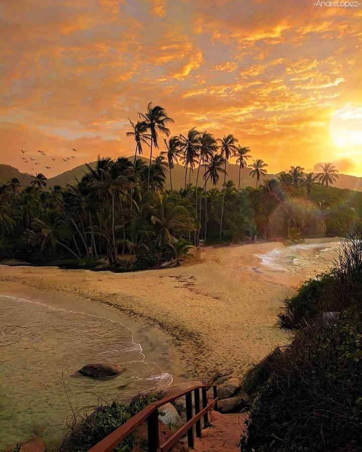 Hotel Jasayma Dentro Del Parque Tayrona El Zaino Eksteriør bilde