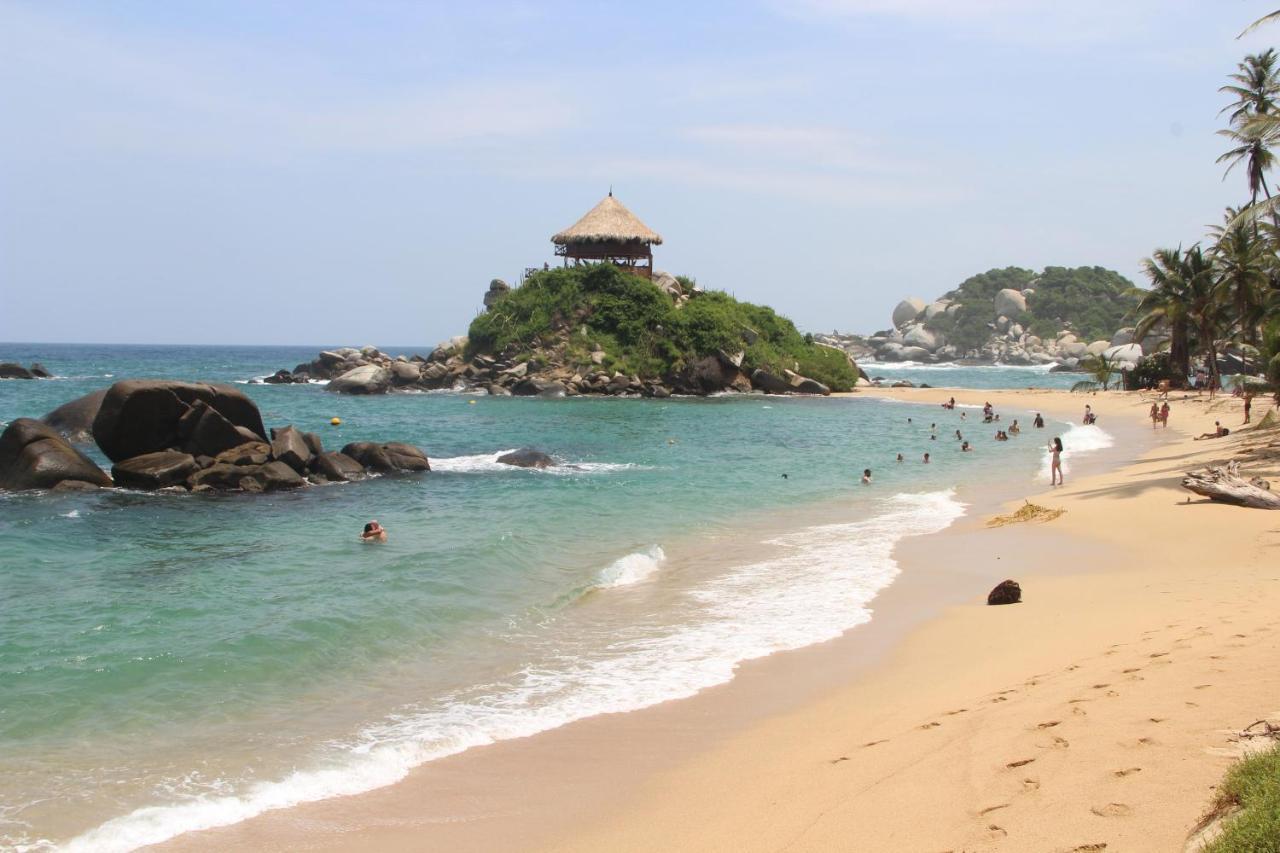 Hotel Jasayma Dentro Del Parque Tayrona El Zaino Eksteriør bilde