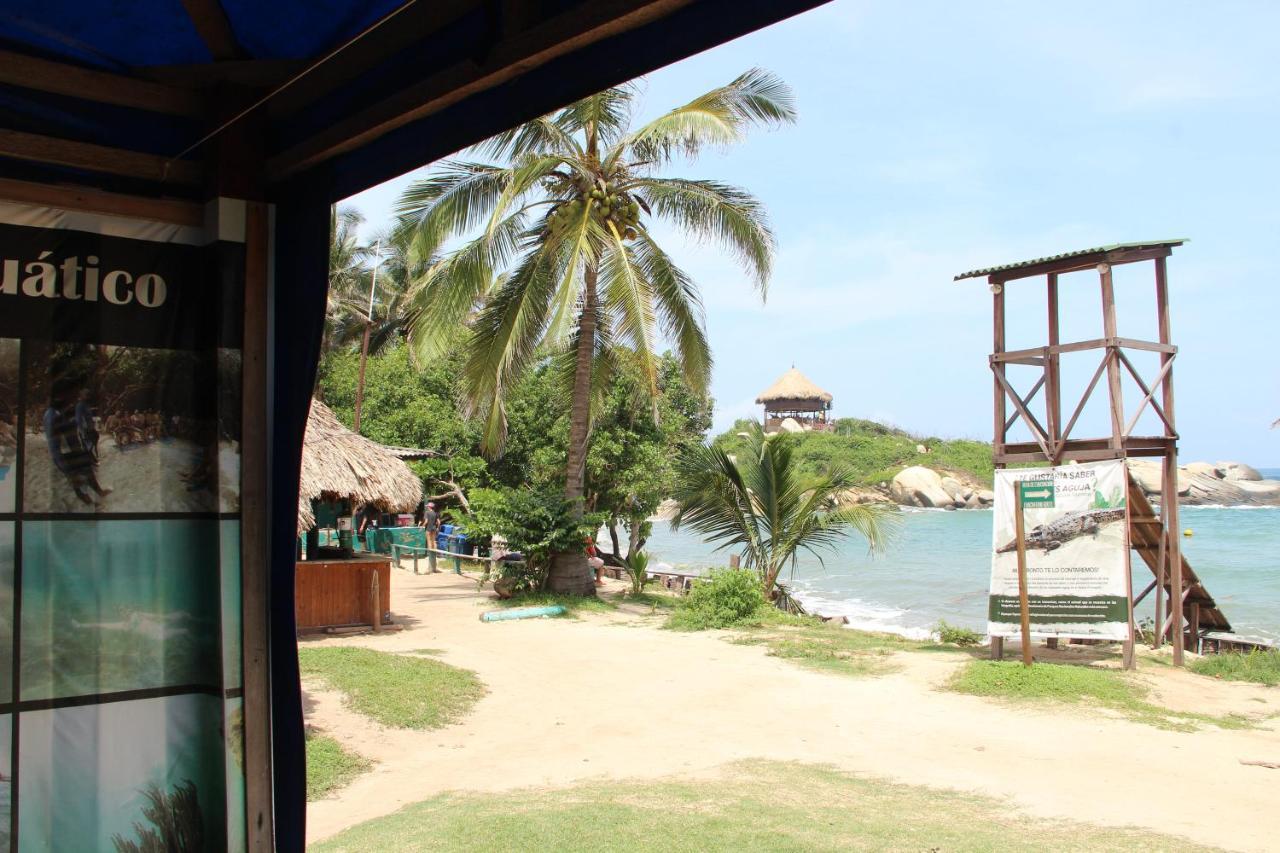 Hotel Jasayma Dentro Del Parque Tayrona El Zaino Eksteriør bilde