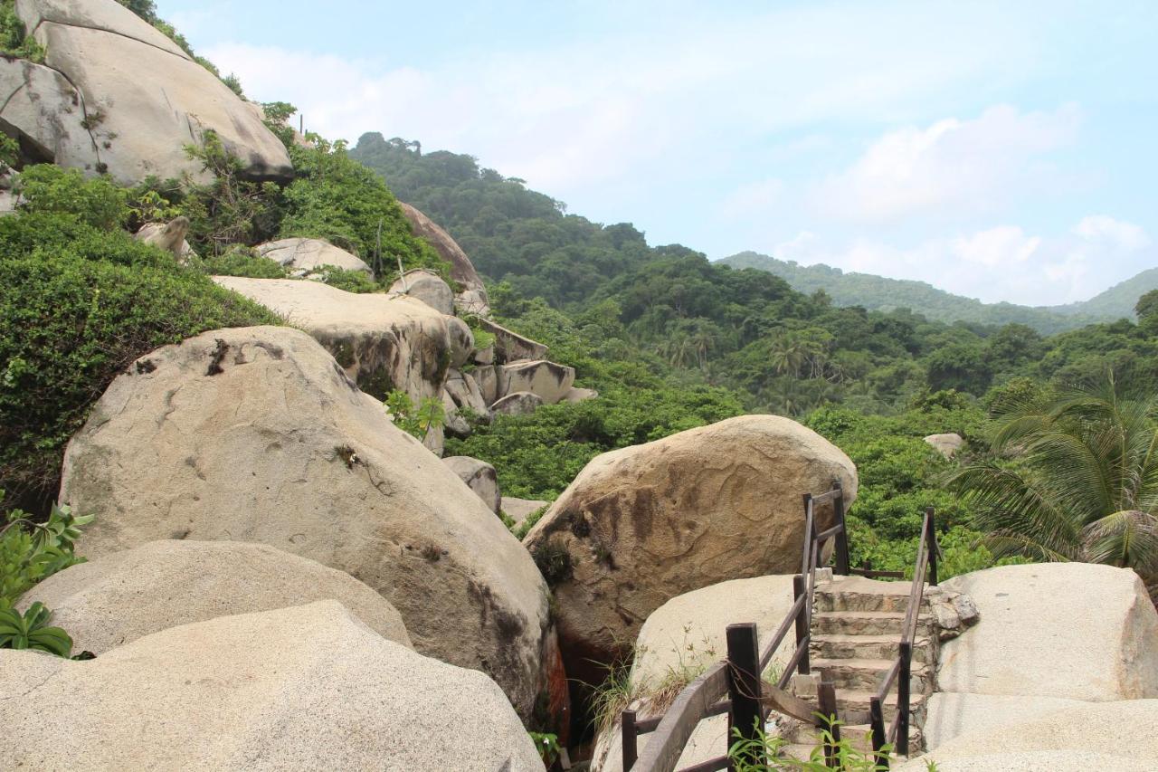 Hotel Jasayma Dentro Del Parque Tayrona El Zaino Eksteriør bilde