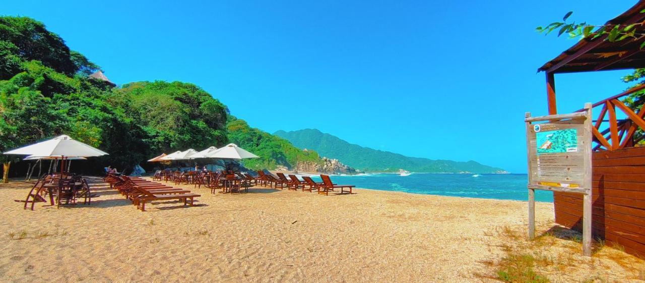 Hotel Jasayma Dentro Del Parque Tayrona El Zaino Eksteriør bilde